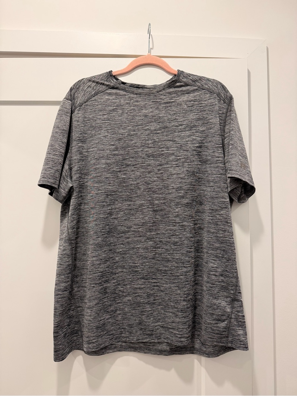 Russell Athletic Heathered Gray Short Sleeve Performance Tee